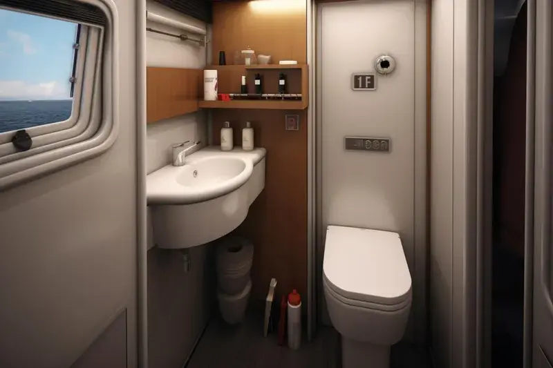 Jak działa łazienka w kamperze? Wszystko o toalecie i prysznicu